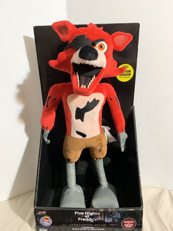 Jumpscare Animatronic Plush Fnaf Five Nights At Freddys Working Foxy ...