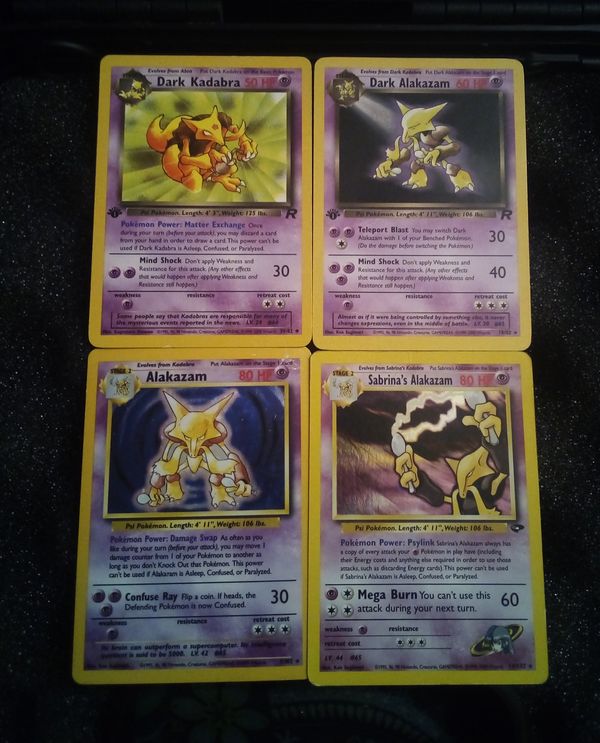 Alakazam Pokemon Cards For Sale In Seattle WA OfferUp