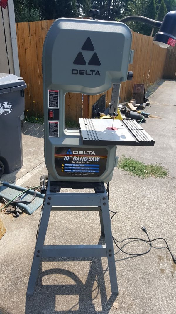 DELTA 28195 10" BAND SAW WITH STAND for Sale in Spanaway, WA OfferUp