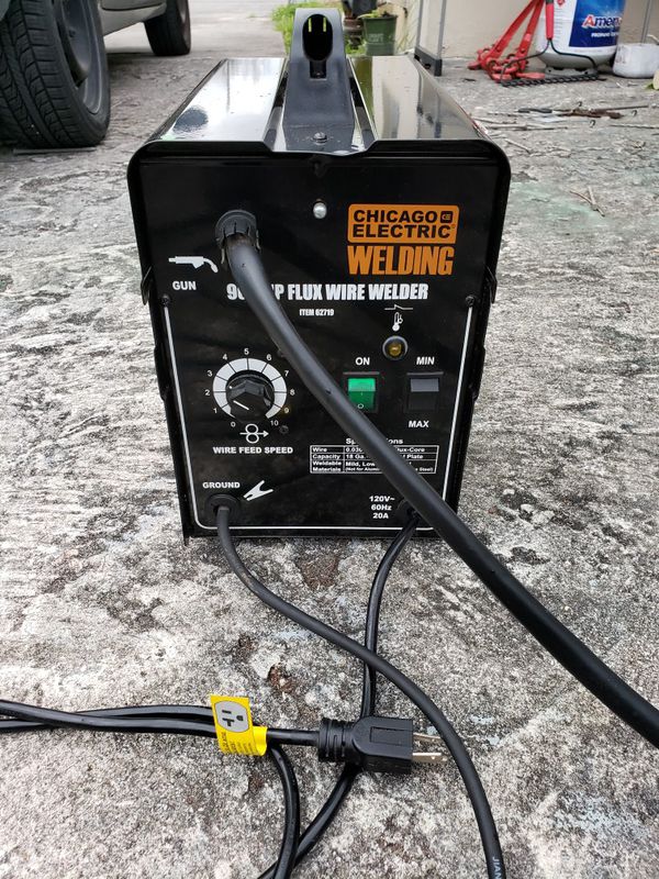 Chicago Electric 90 amp flux wire welder for Sale in Miami, FL OfferUp