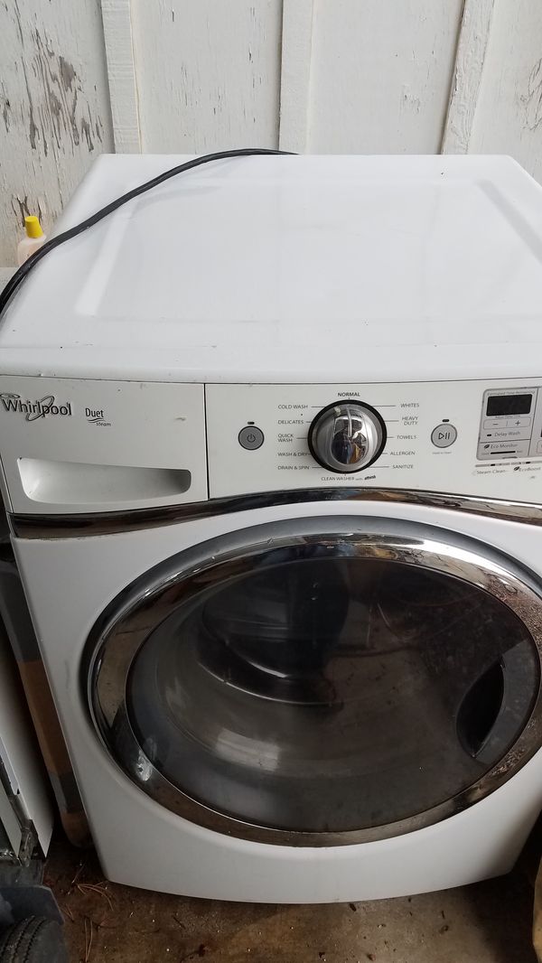 Whirlpool Duet Steam Washer Manual Pdf