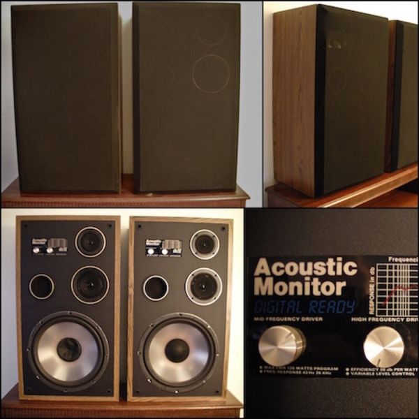 Acoustic Monitor db IV Speakers for Sale in Round Lake, IL OfferUp