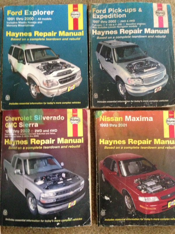 2000 ford explorer haynes manual