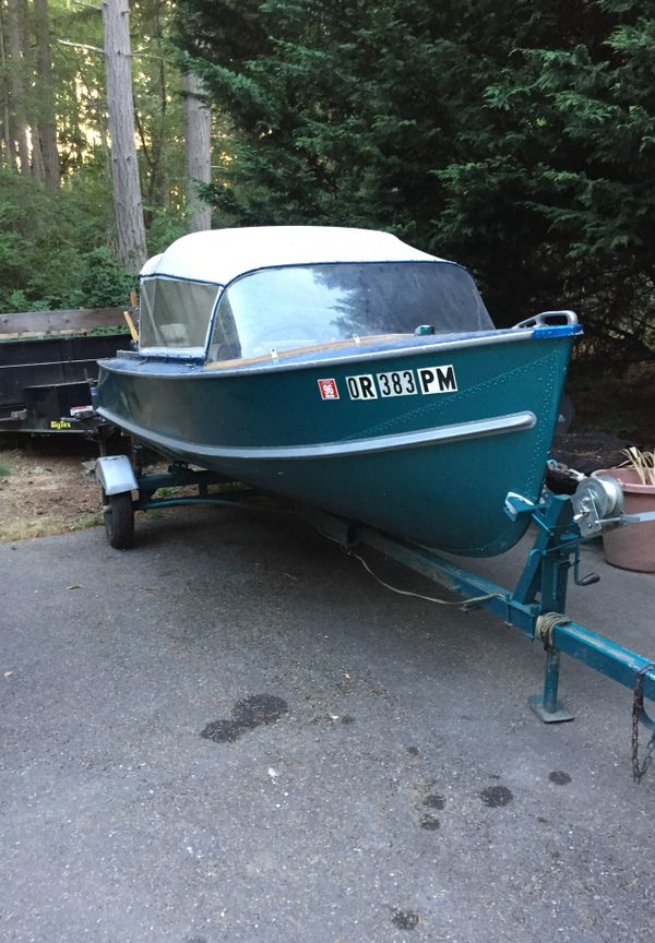 1958 Crestliner Aluminum Boat for Sale in Gig Harbor, WA OfferUp