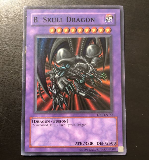 Yu-Gi-Oh! B. Skull Dragon DB1-EN153 Unlimited Super Rare Dark ...