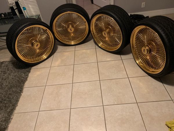 24” gold Dayton’s brand new tires for Sale in Oakland Park, FL OfferUp