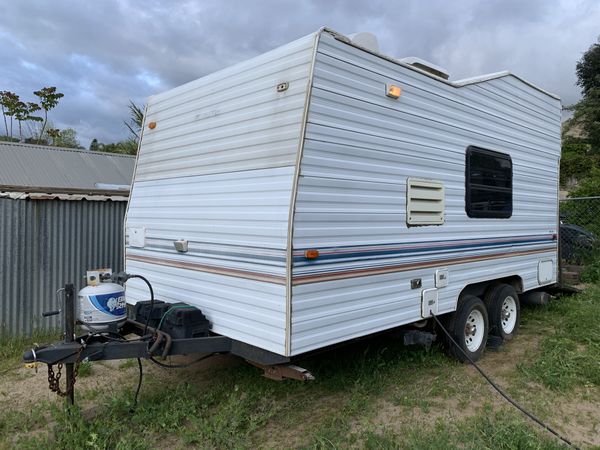 *PENDING SALE* 1999 Curtis Mity Lite 16 foot toy hauler for Sale in ...