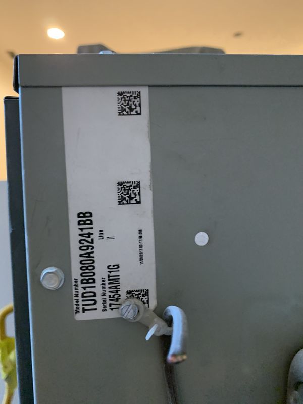 Trane XR80 natural gas furnace. for Sale in Seattle, WA OfferUp