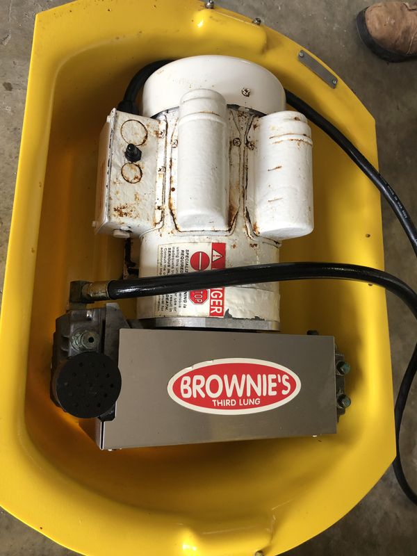 Brownies third lung dive compressor hookah for Sale in Miami, FL OfferUp