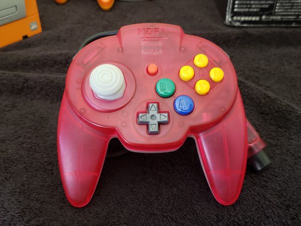 Nintendo 64 Hori Pad Mini N64 - Beautiful - A+ for Sale in Pumpkin ...