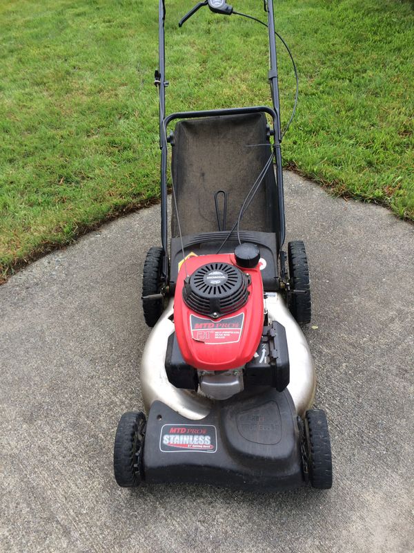 Mtd Pro Stainless Lawn Mower 21” For Sale In Kent Wa Offerup