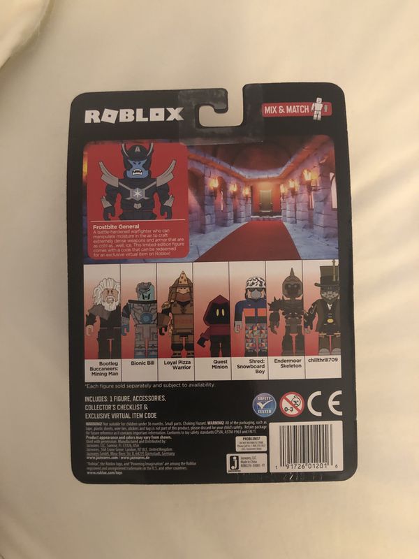 Sdcc 2019 Limited Edition Convention Exclusive Roblox Frostbite General With Exclusive Code For Sale In Norco Ca Offerup