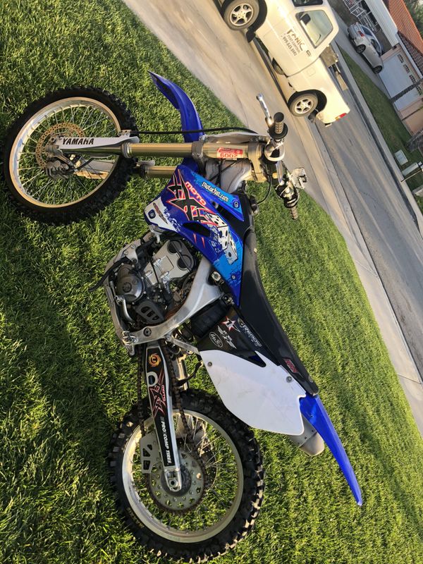 2009 Yamaha 250 4 Stroke Dirt Bike (has Pink And All) For Sale In San 