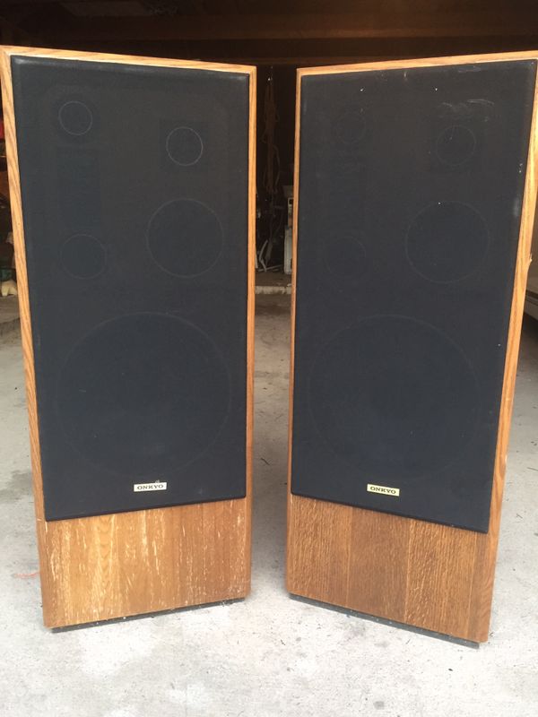 Vintage Onkyo Speakers Fusion AV S-91 for Sale in Houston, TX - OfferUp