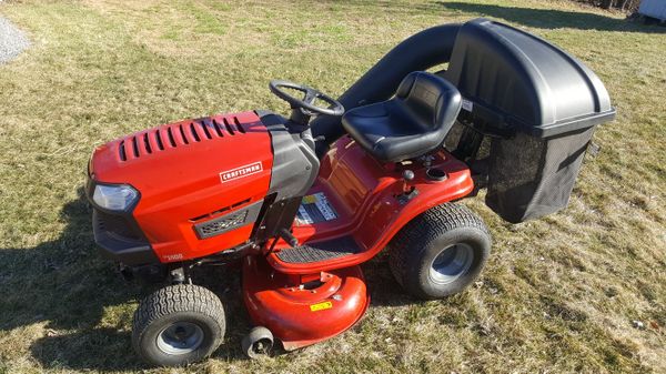 Craftsman T1400 Riding Lawnmower With Bagger For Sale In Chambersburg 