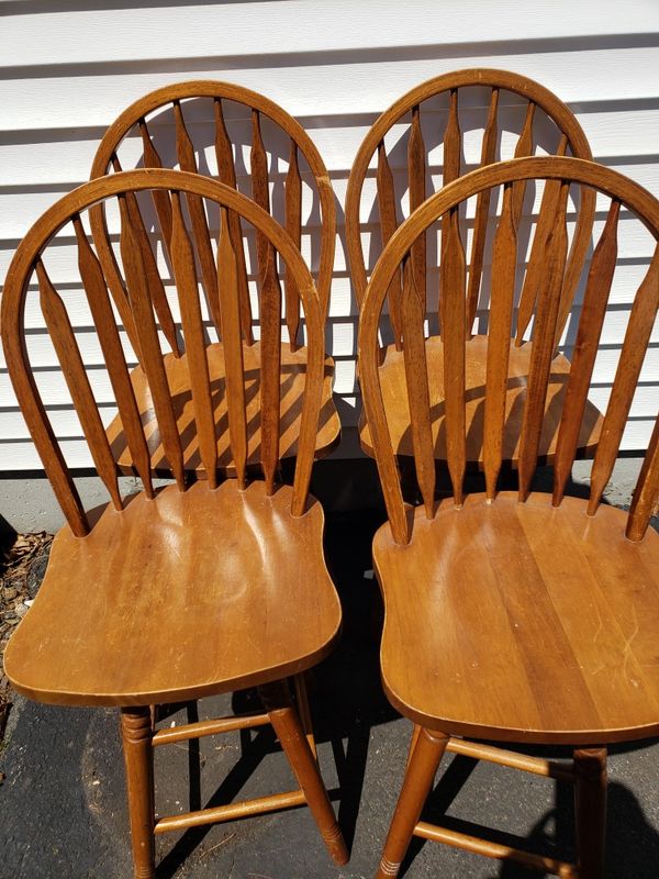 Wooden swivel chairs for Sale in Brockton, MA OfferUp