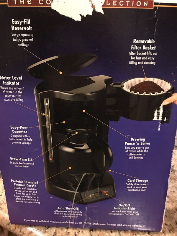 Mr Coffee Thermal Carafe Coffee Maker for Sale in Suisun