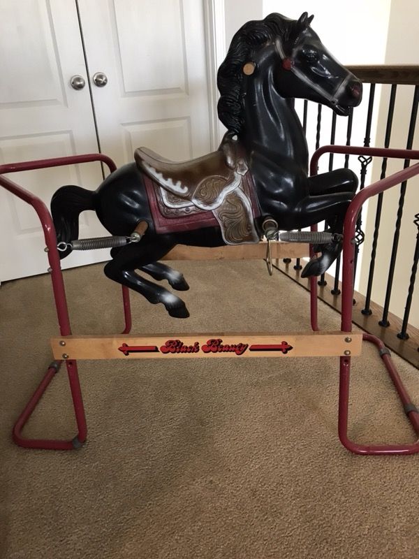 vintage rocking horse