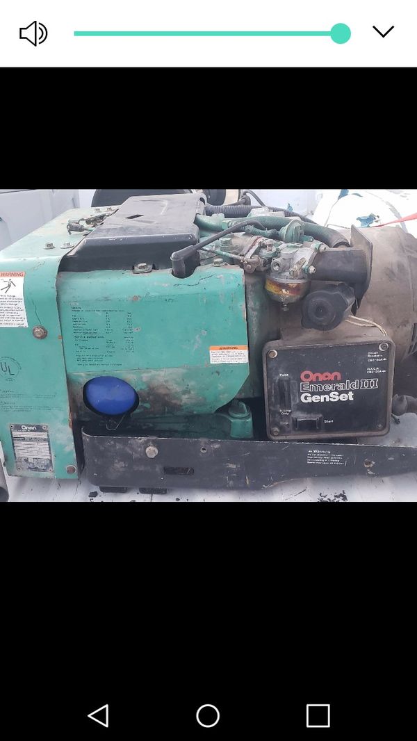 Onan 6500 watt rv generator for Sale in Nampa, ID OfferUp