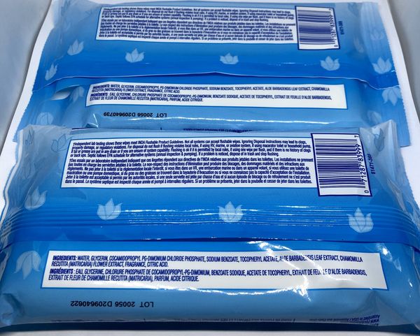 up & up flushable wipes