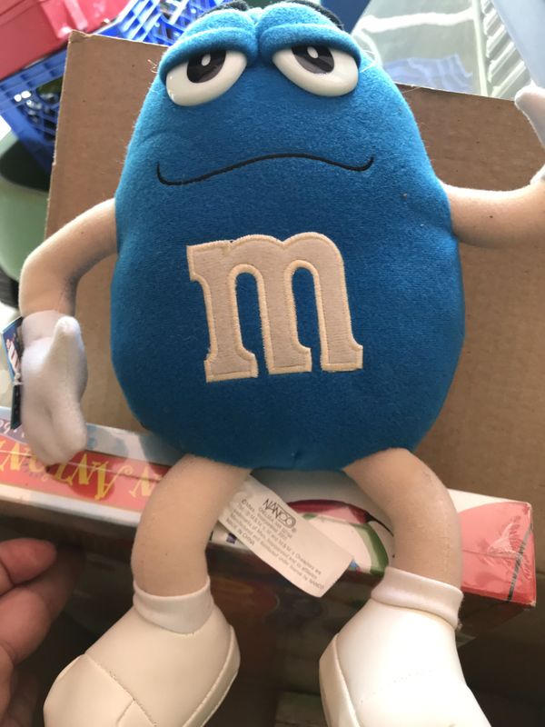 m&m plush keychain