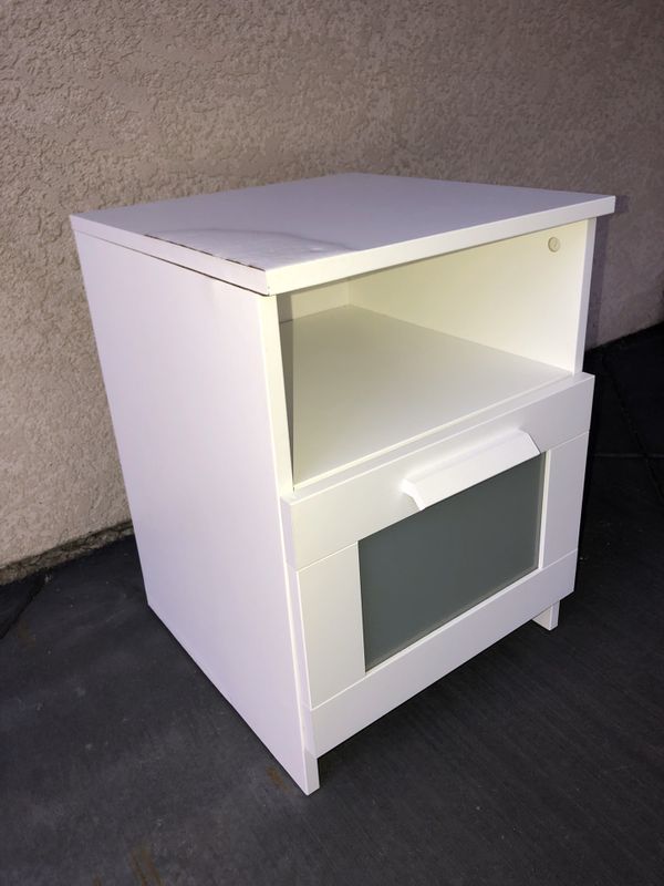 IKEA White Brimnes Nightstand for Sale in Yorba Linda, CA ...