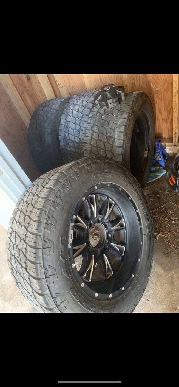 8x6.5 tires n rims 20x10 305s (35.8) for Sale in Fayetteville, NC OfferUp