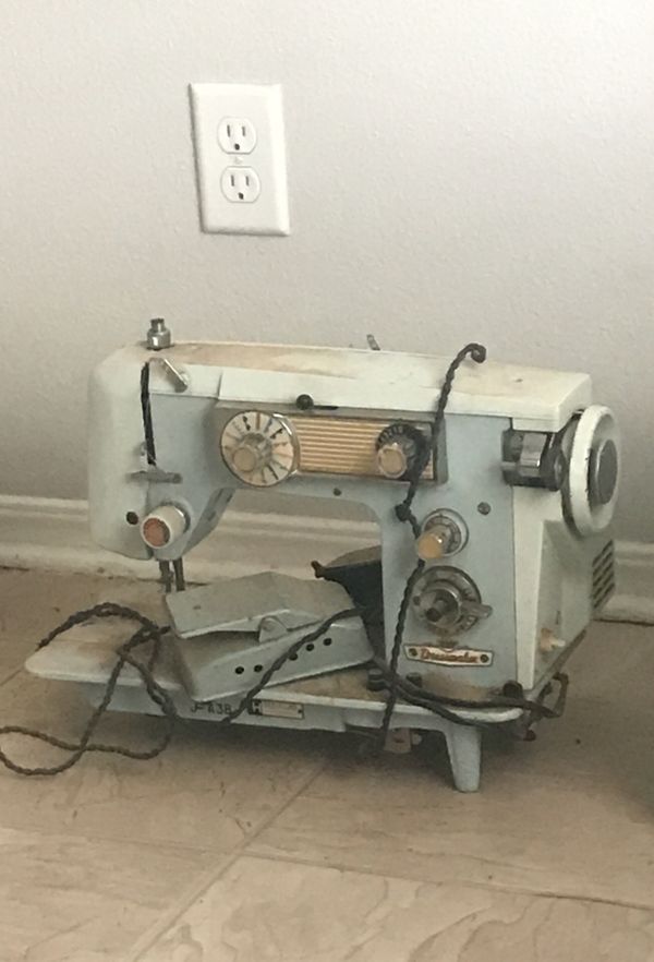 Vintage dressmaker sewing machine model ja38 and other sewing machine