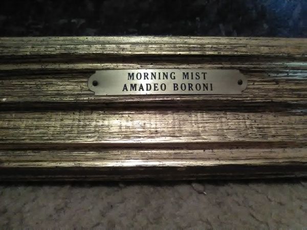 Amadeo Boroni Signed Fine Print For Sale In Greenville Tx Offerup