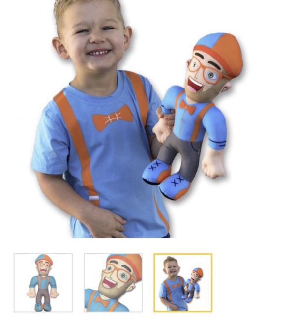 blippi plush doll with sounds