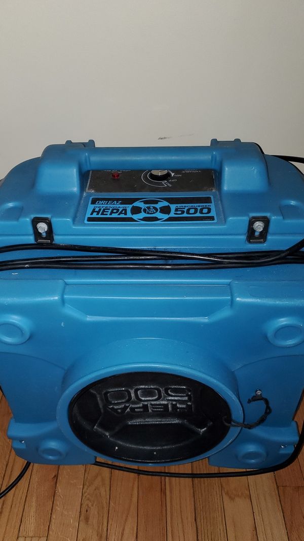 dri eaz hepa 500 air scrubber