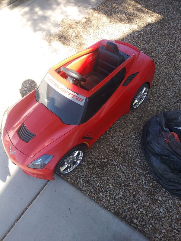 6v corvette power wheels