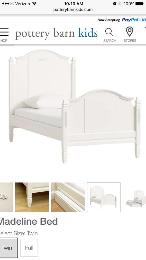 Pottery Barn Madeline Twin Bed Pending Pickup For Sale In Roanoke