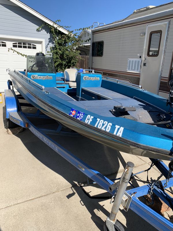 Champion Bass Boat For Sale In Oakley, Ca - Offerup