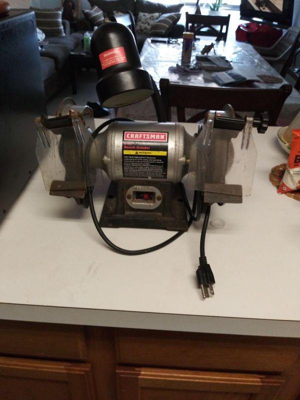 Craftsman 6 inch bench grinder for Sale in Elizabeth, NJ OfferUp