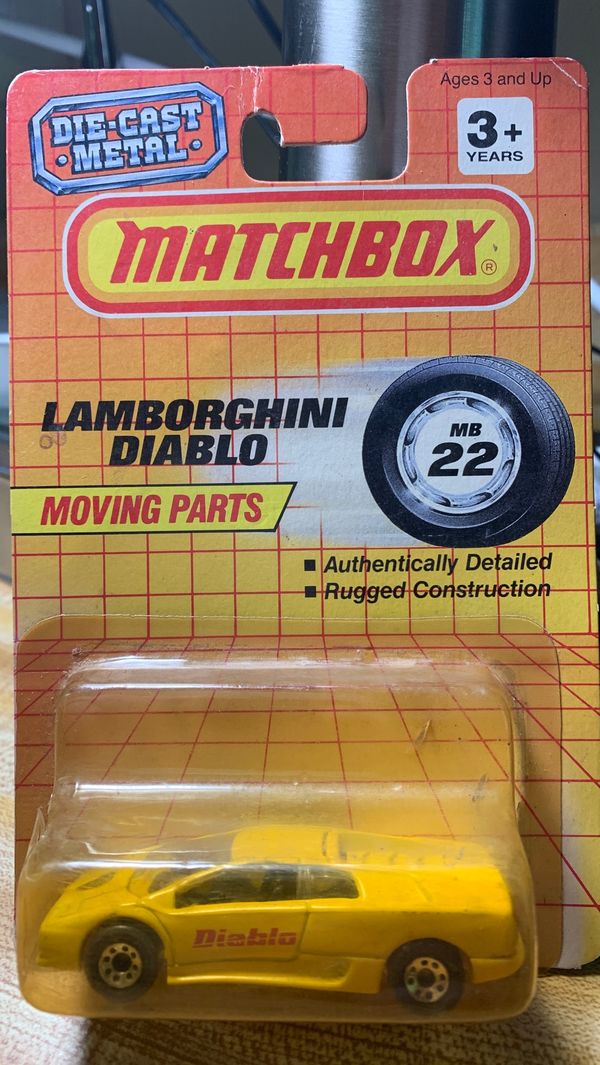 matchbox lamborghini diablo 1991
