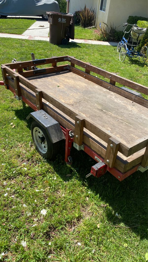 Harbor Freight 4 by 8 ft trailer 1000 lb capacity for Sale in La Puente ...