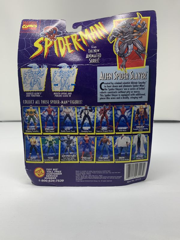 spider man spider slayer toy