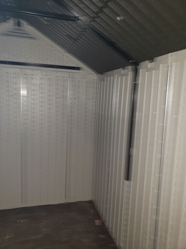 i install sheds plastic -metal-wood for sale in staten