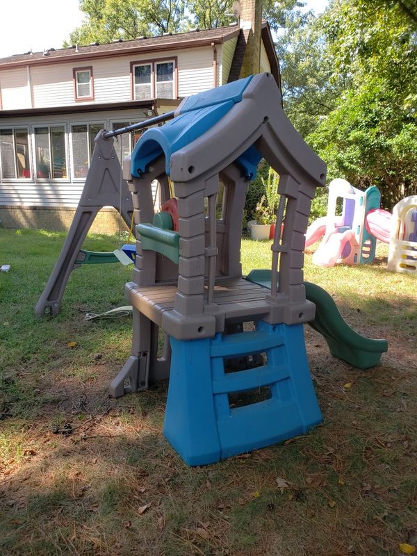 Step 2 swing set with climber for Sale in Virginia Beach, VA OfferUp