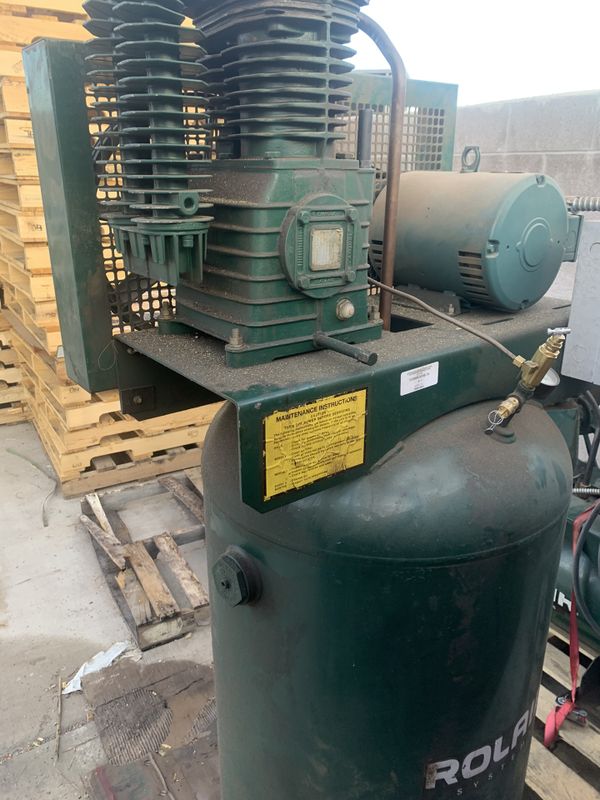 2 Rolair 7.5 hp air compressors for Sale in Mesa, AZ OfferUp