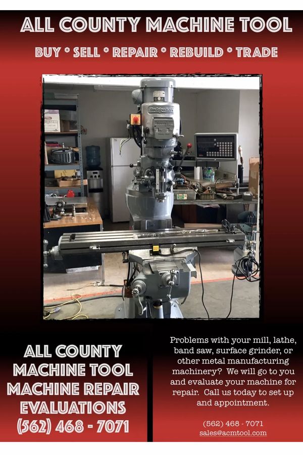 Bridgeport milling machine xaxis screw for 9”x42” for Sale in Hawaiian