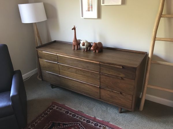 Crate And Barrel Tate 9 Drawer Dresser For Sale In Los Altos Hills