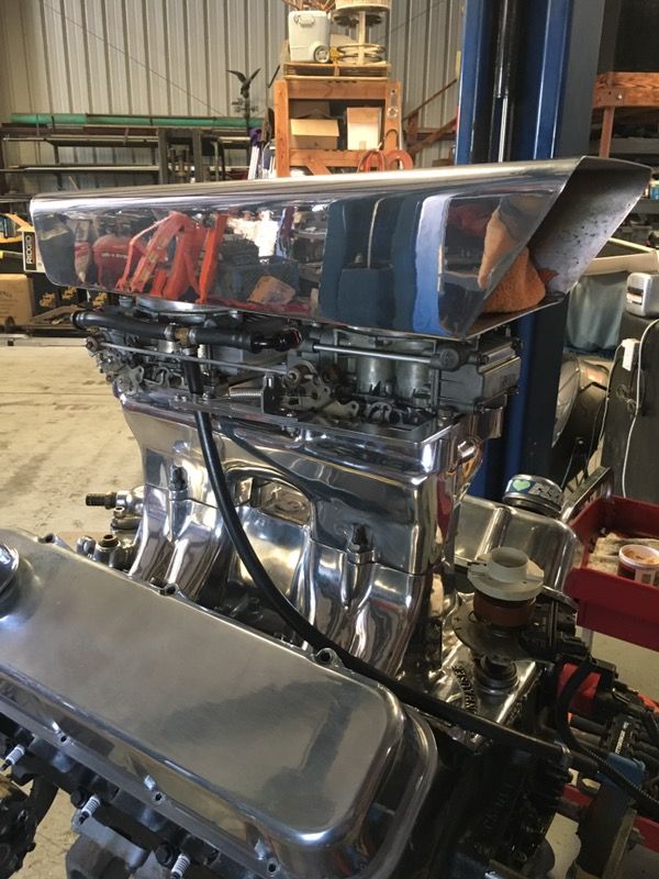 BBC Tunnel Ram Carbs and scoop complete fresh for Sale in Temecula, CA