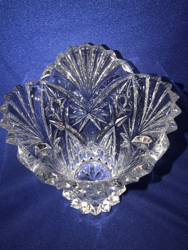 Vintage Vase, Cristal d’Arques 24 Lead Crystal, Vincennes for Sale in