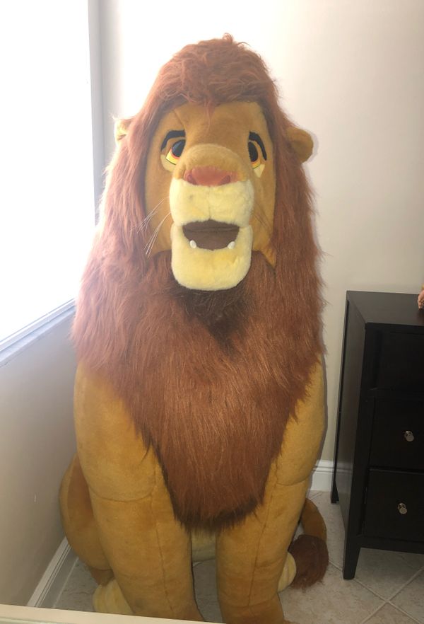 large lion king plush