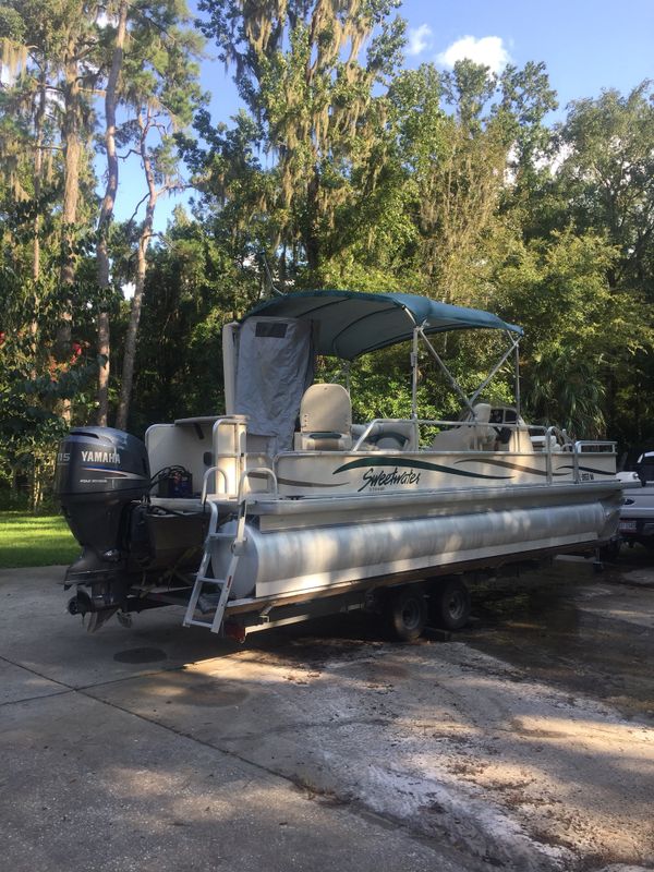 2005 sweetwater pontoon 25 ft with yamaha 115 4 stroke 254