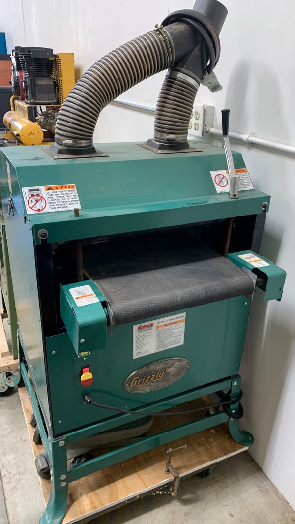 Grizzly G1079 16” Drum sander for Sale in Temecula, CA OfferUp