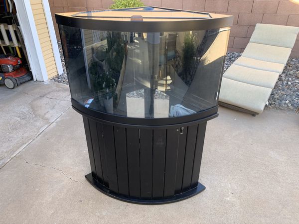 Aqueon 54 Gallon Corner Bow-front Aquarium for Sale in Phoenix, AZ