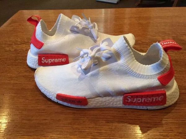 Supreme x Adidas NMDs Custom Size 10 for Sale in Bowie, MD - OfferUp